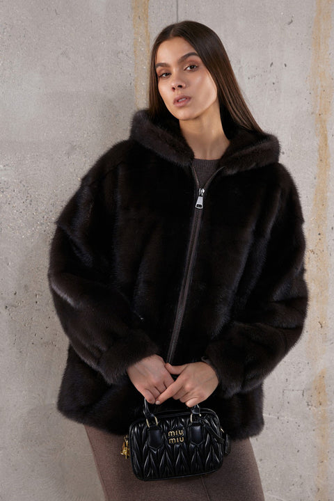 Chaqueta de visón Nadine