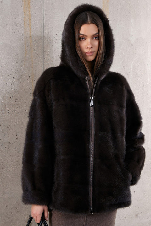 Chaqueta de visón Nadine