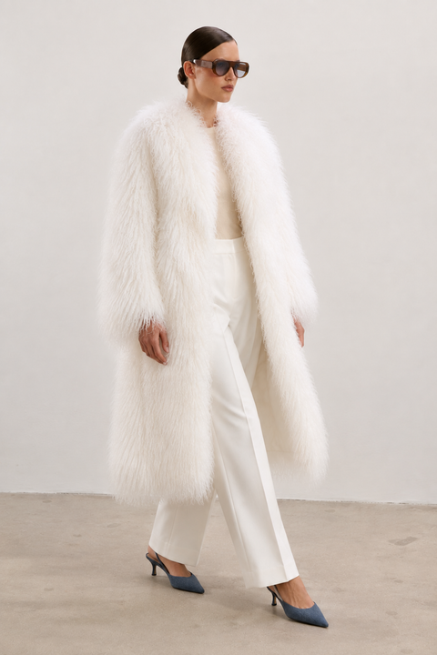 Cappotto mongolo midi