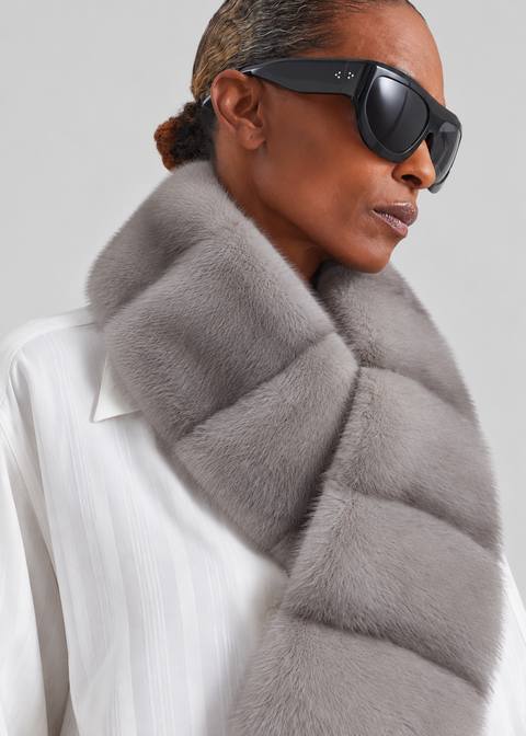 Genuine Mink Scarf