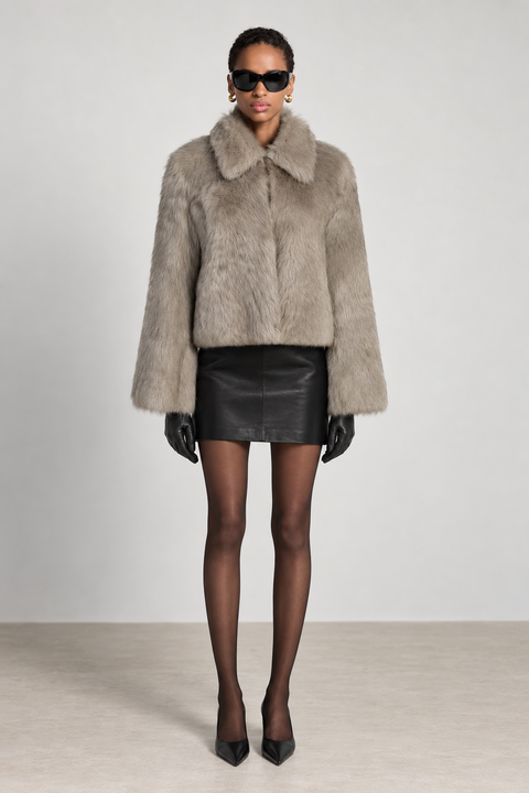 Cappotto in shearling