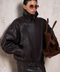 Dark Brown Sheepskin Jacket