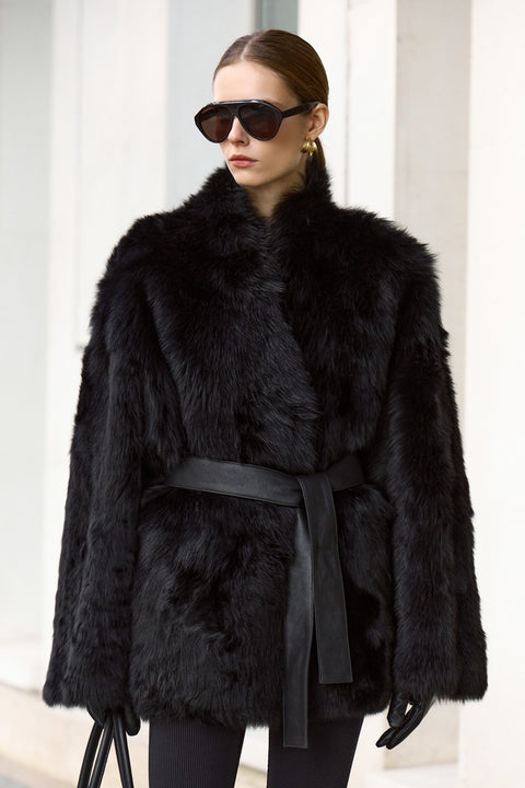 Cappotto in shearling