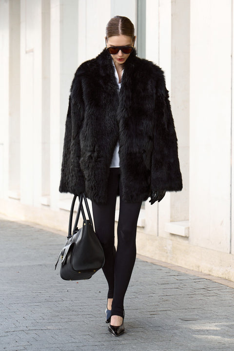 Cappotto in shearling