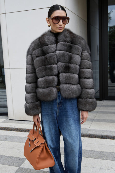 Cappotto in pelliccia Sablex™