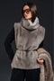 Grey Mink Fur Vest