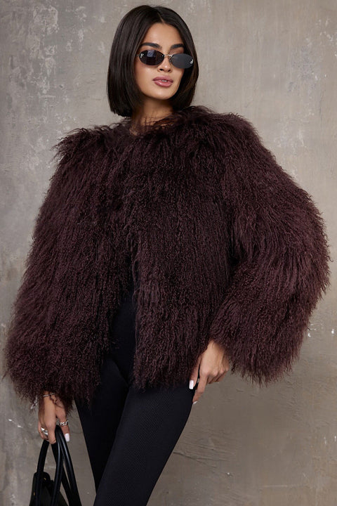 Rouge Mongolian Coat