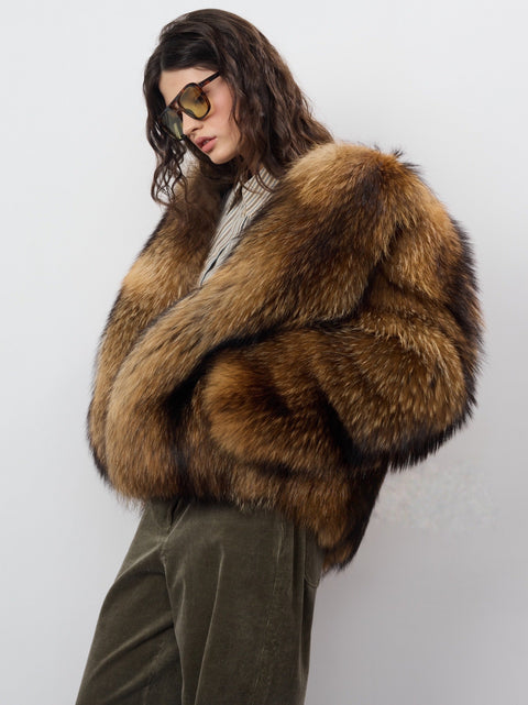 Raccoon Fur Coat
