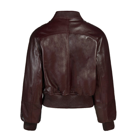 Leather Bomber