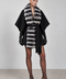 Cashmere Cape with Fur