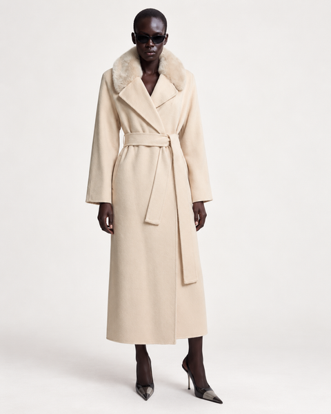 Cashmere with Mink Coat