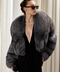 Cappotto in pelliccia di volpe Talia