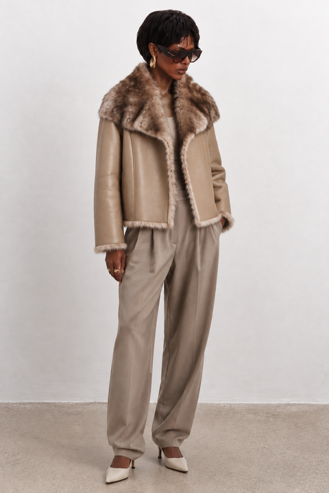 Reversible Shearling Jacket