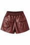 Genuine Leather Shorts