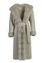 Hooded Cashmere Mink Coat