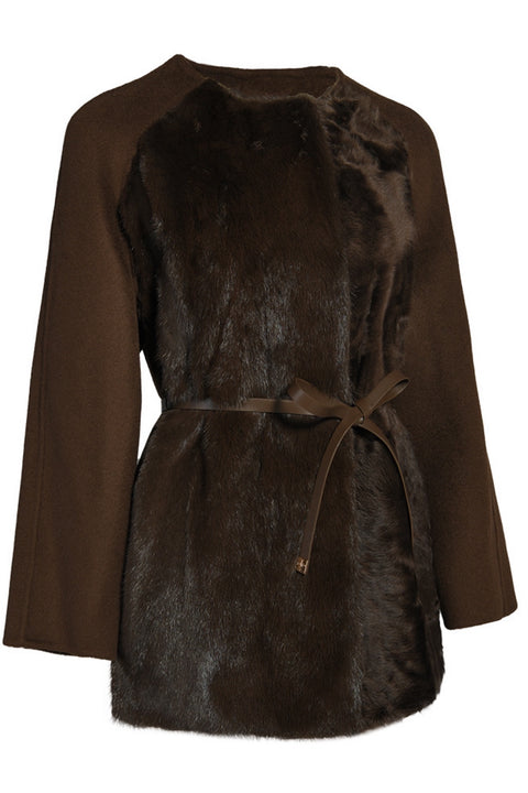 Short Cashmere with Mink