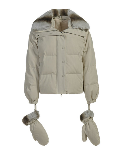 Down Puffer with Mittens