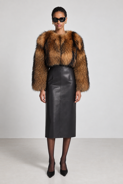 Raccoon Fur Coat