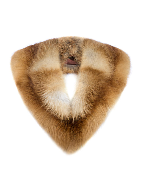 Red Fox Fur Collar