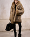 Oversized Faux Fur Coat