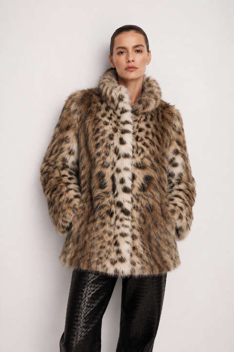 Luxury Faux Fur Coat