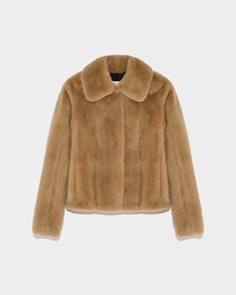 Oryginalna kurtka z futra norek